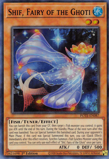 Shif, Fairy of the Ghoti [POTE-EN087] Super Rare 