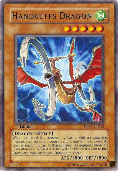 Handcuffs Dragon [TDGS-EN013] Rare 