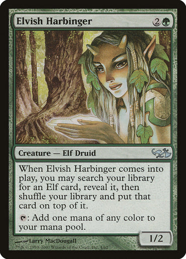 Elvish Harbinger [Duel Decks: Elves vs. Goblins] 