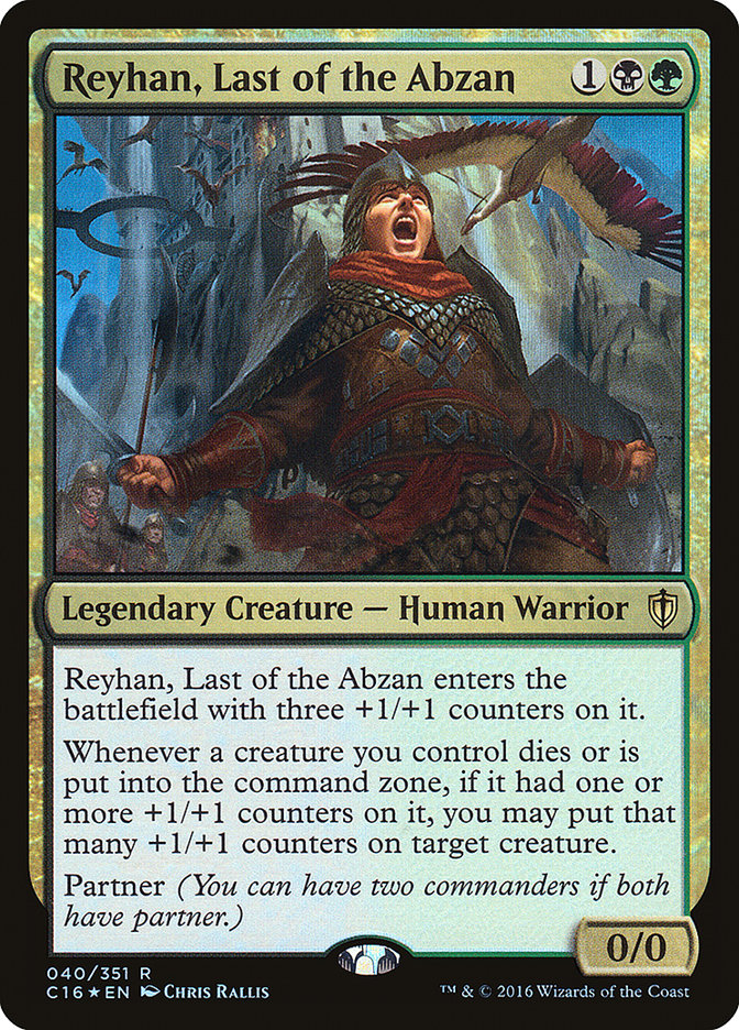 Reyhan, Last of the Abzan [Commander 2016] 