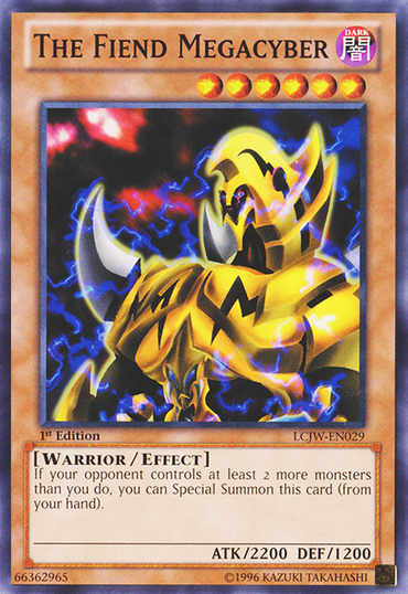 The Fiend Megacyber [LCJW-EN029] Common 