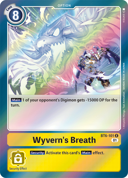 Wyvern's Breath [BT6-101] [Double Diamond] 