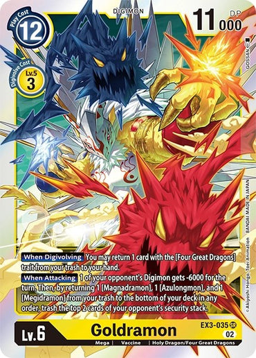 Goldramon [EX3-035] [Revision Pack Cards] 