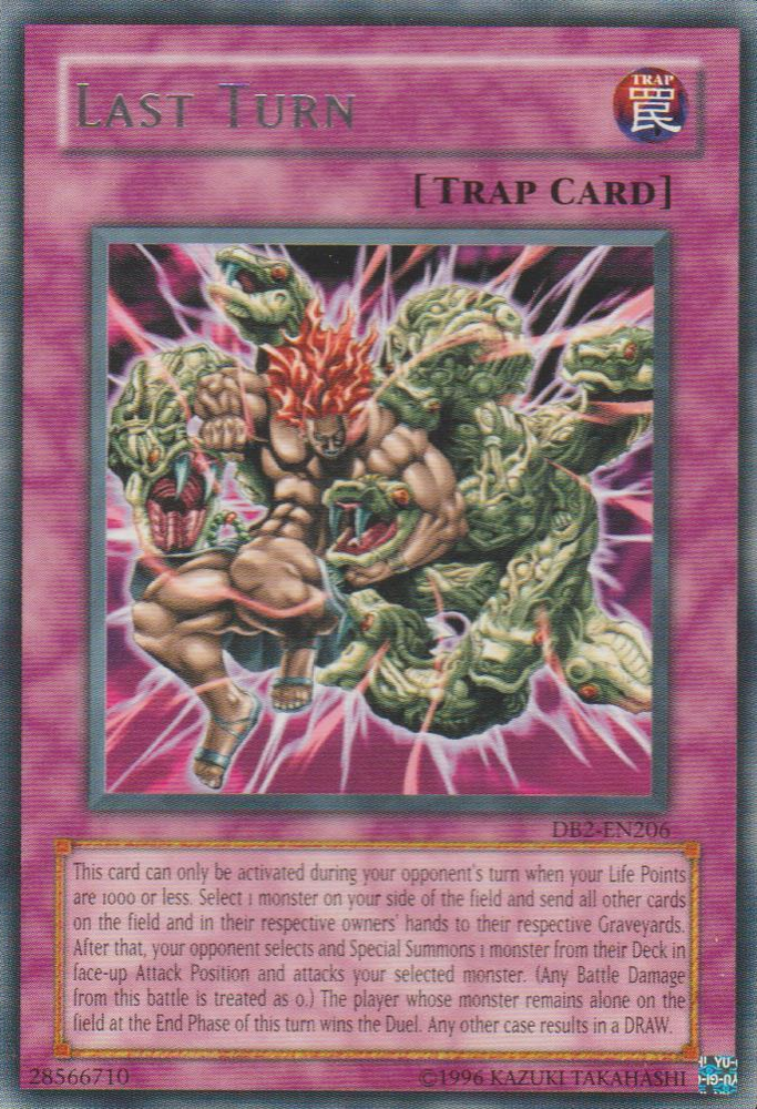 Last Turn [DB2-EN206] Rare 