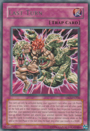 Last Turn [DB2-EN206] Rare 