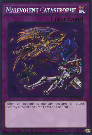 Malevolent Catastrophe [NKRT-EN033] Platinum Rare 
