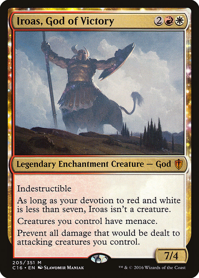 Iroas, God of Victory [Commander 2016] 