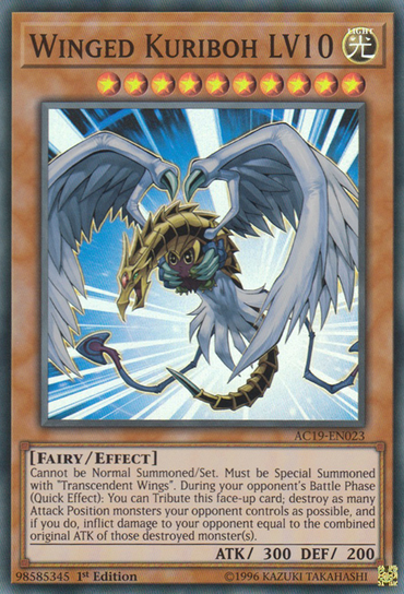 Winged Kuriboh LV10 [AC19-EN023] Super Rare 
