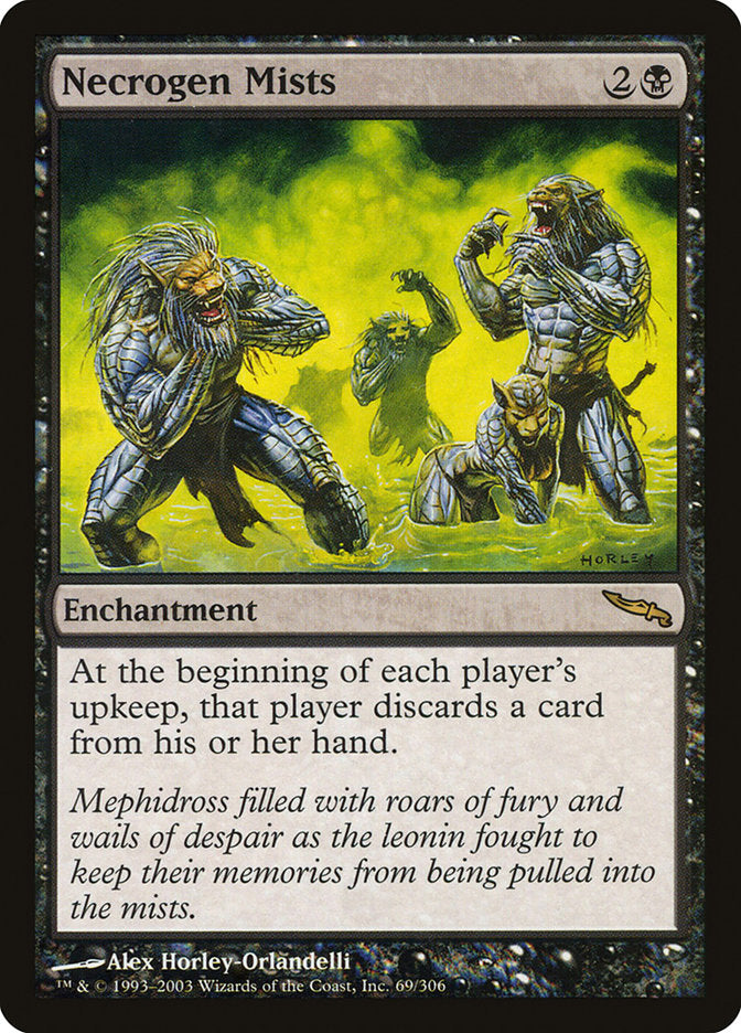 Necrogen Mists [Mirrodin] 