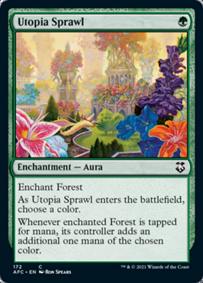 Utopia Sprawl [Dungeons &amp; Dragons: Adventures in the Forgotten Realms Commander] 