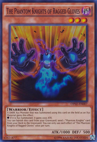 The Phantom Knights of Ragged Gloves [OP02-EN007] Super Rare 