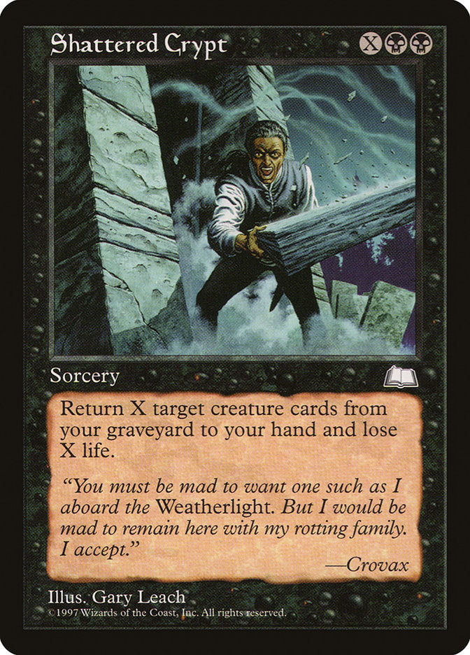 Shattered Crypt [Weatherlight] 