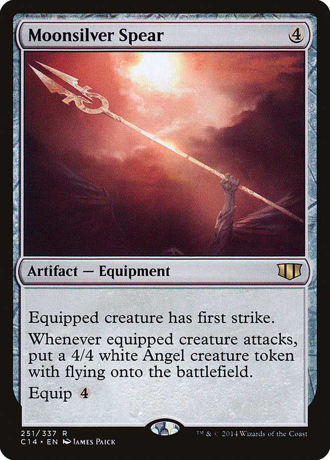 Moonsilver Spear [Commander 2014] 