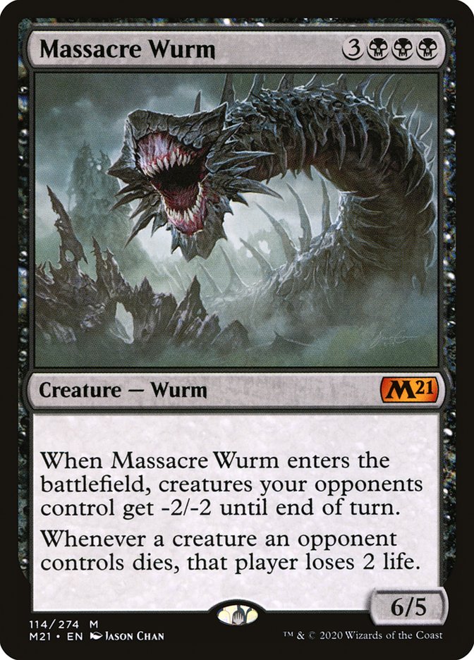 Massacre Wurm [Core Set 2021] 