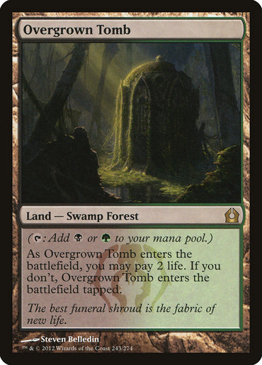 Overgrown Tomb [Return to Ravnica] 