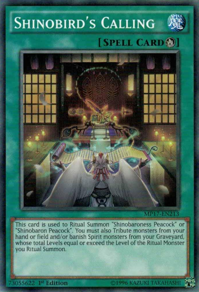 Shinobird's Calling [MP17-EN213] Common 