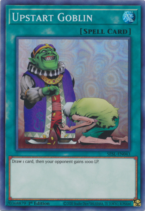 Upstart Goblin [SESL-EN043] Super Rare 