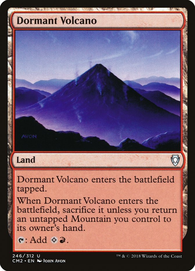 Dormant Volcano [Commander Anthology Volume II] 