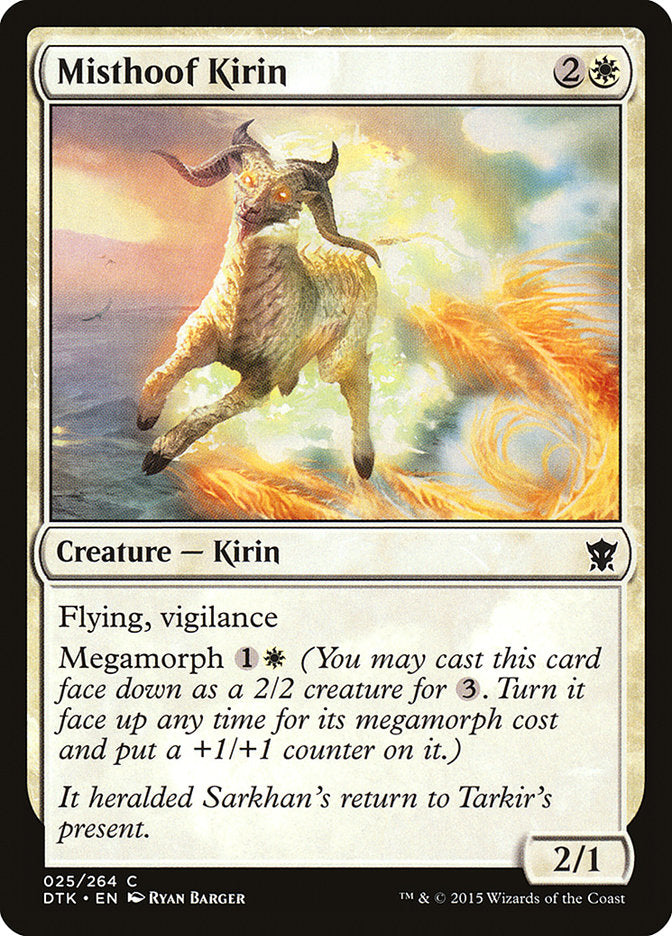 Misthoof Kirin [Dragons of Tarkir] 