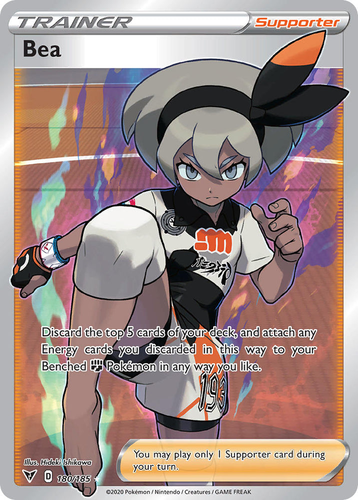 Bea (180/185) [Sword & Shield: Vivid Voltage]