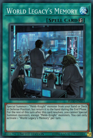 World Legacy's Memory [FLOD-ENSE3] Super Rare 