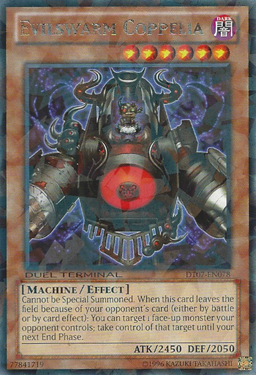 Evilswarm Coppelia [DT07-EN078] Rare 
