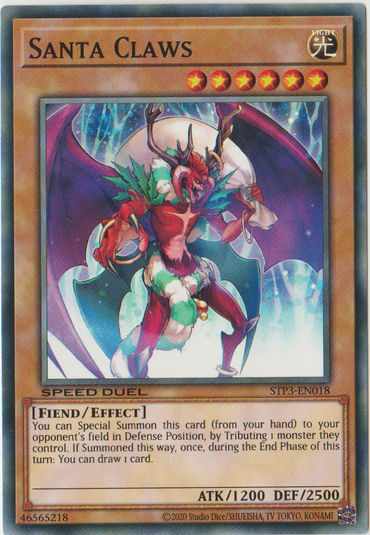 Santa Claws [STP3-EN018] Common 