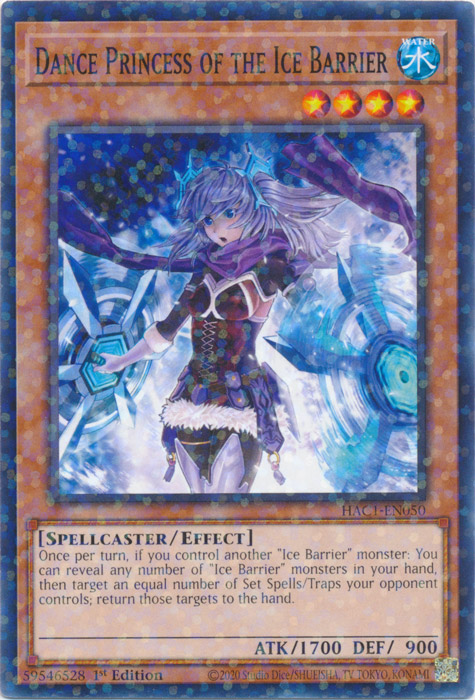 Dance Princess of the Ice Barrier (Duel Terminal) [HAC1-EN050] Common 