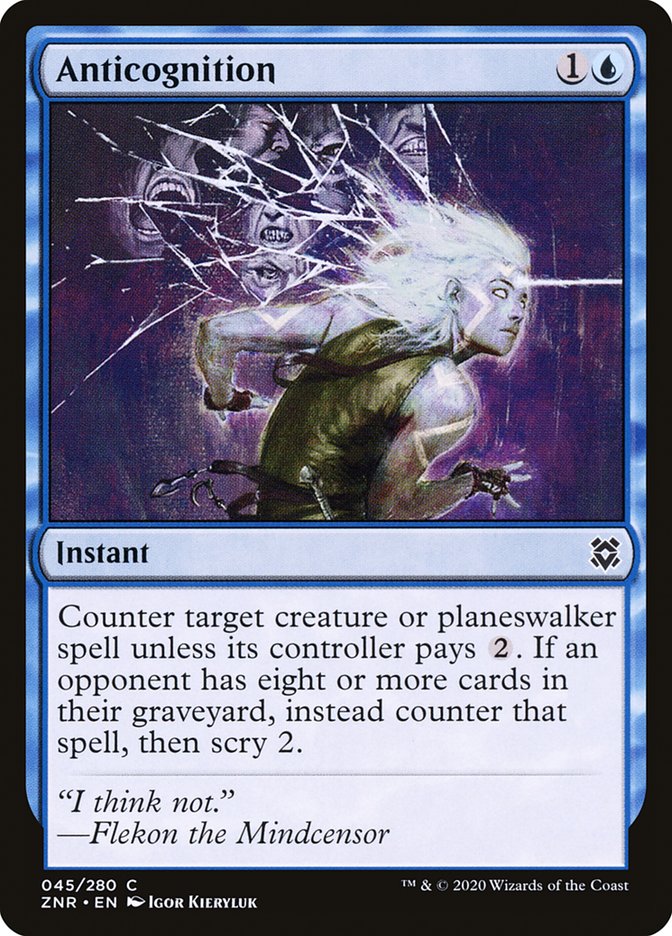 Anticognition [Zendikar Rising] 