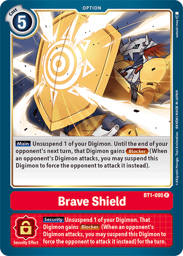 Brave Shield [BT1-095] [Release Special Booster Ver.1.5] 