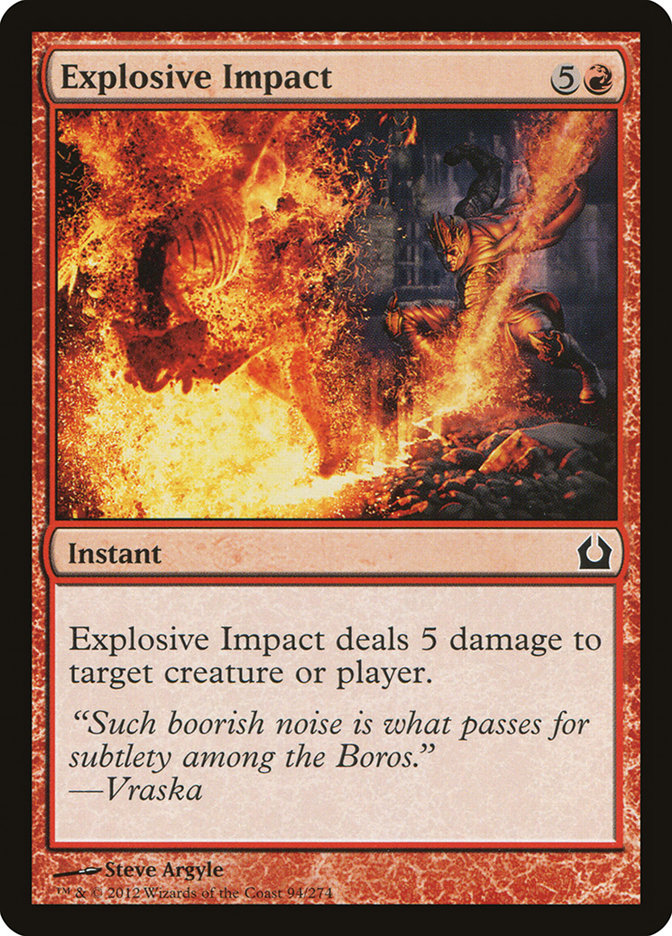 Explosive Impact [Return to Ravnica] 