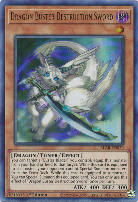 Dragon Buster Destruction Sword [BLAR-EN079] Ultra Rare 