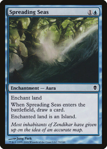 Spreading Seas [Zendikar] 