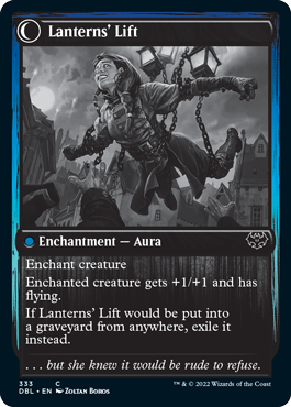 Lantern Bearer // Lanterns' Lift [Innistrad: Double Feature] 