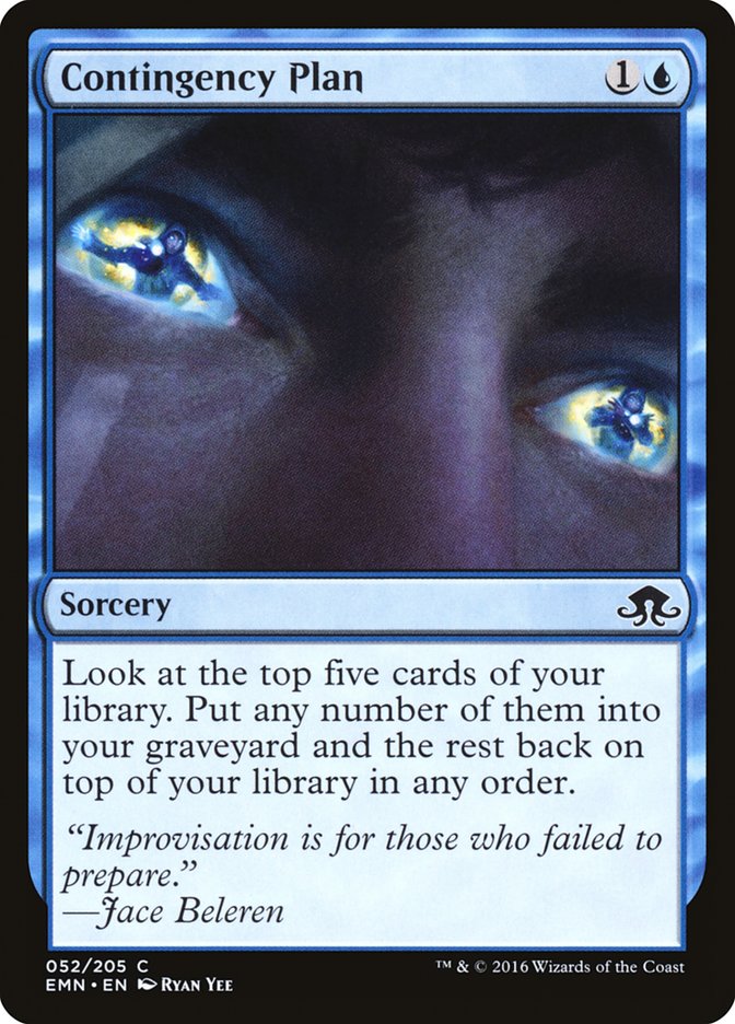 Contingency Plan [Eldritch Moon] 