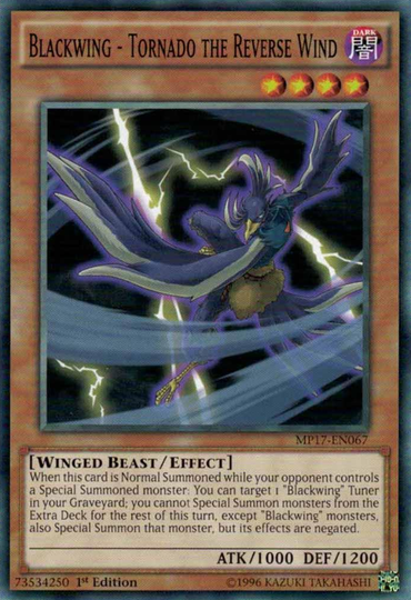 Blackwing - Tornado the Reverse Wind [MP17-EN067] Common 
