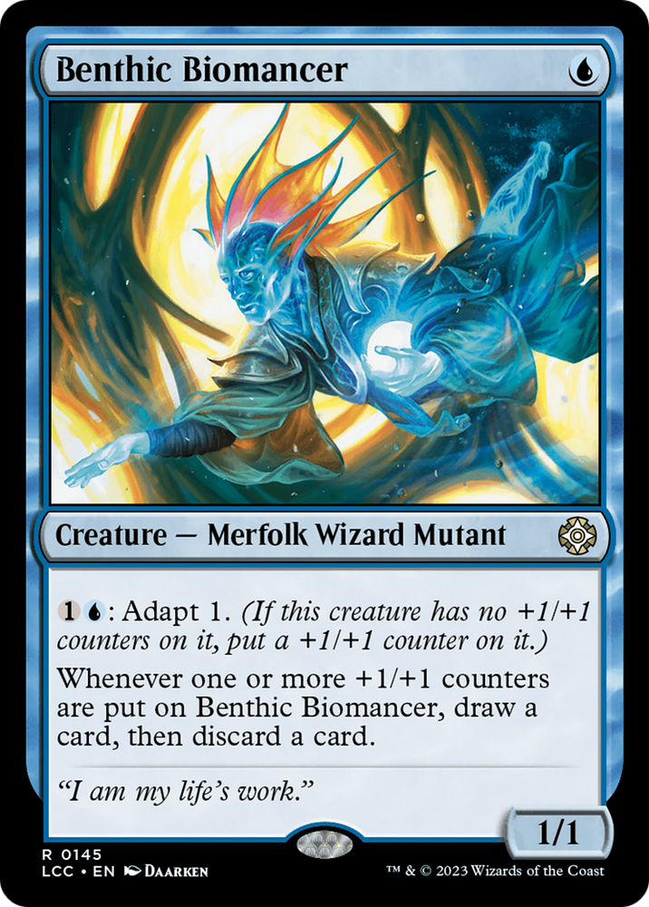 Benthic Biomancer [The Lost Caverns of Ixalan Commander] 