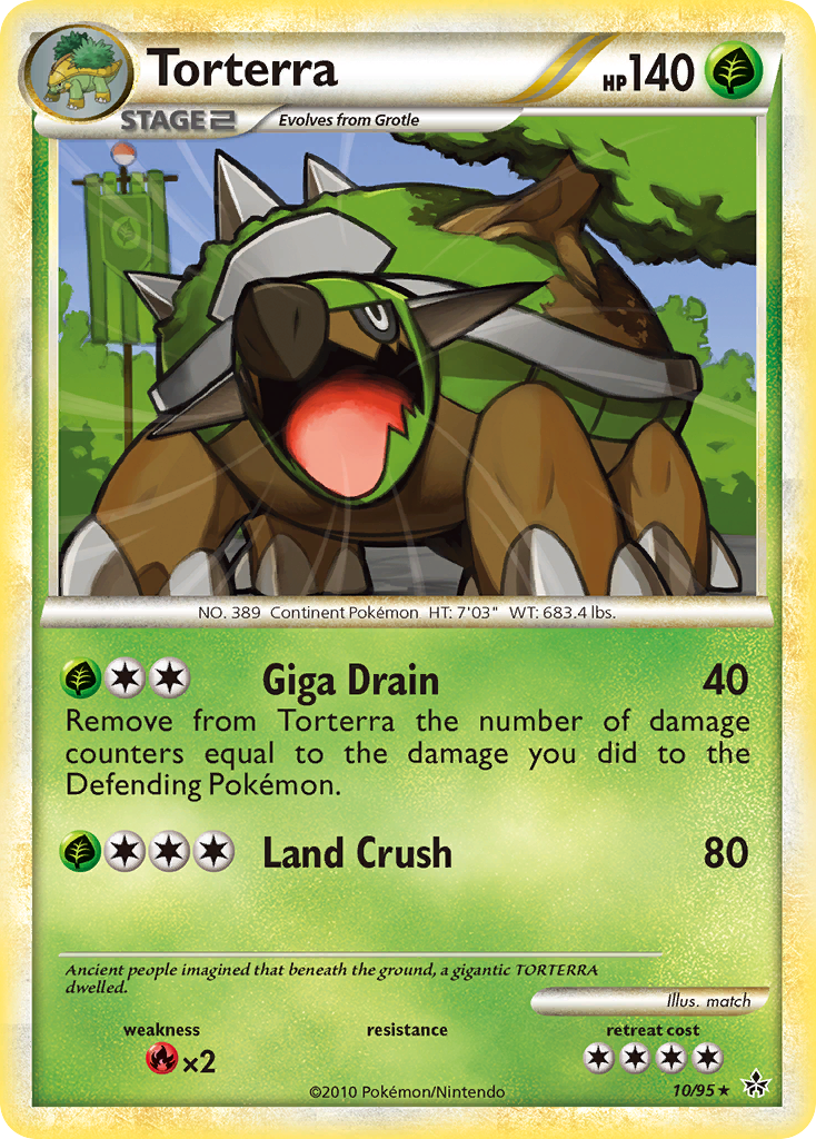 Torterra (10/95) [HeartGold & SoulSilver: Unleashed]