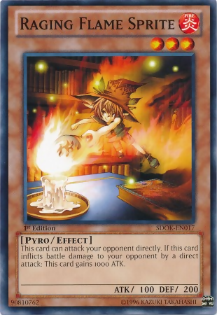 Raging Flame Sprite [SDOK-EN017] Common 