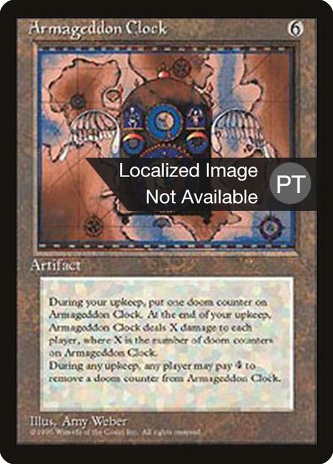 Armageddon Clock [Fourth Edition (Foreign Black Border)] 