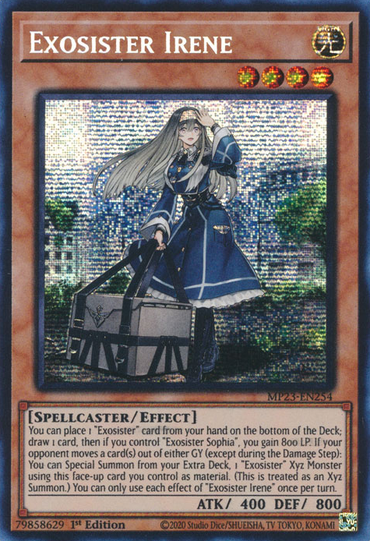 Exosister Irene [MP23-EN254] Prismatic Secret Rare 