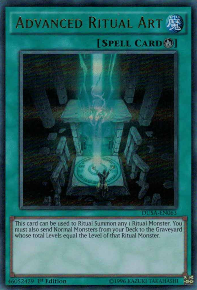 Advanced Ritual Art [DUSA-EN063] Ultra Rare 