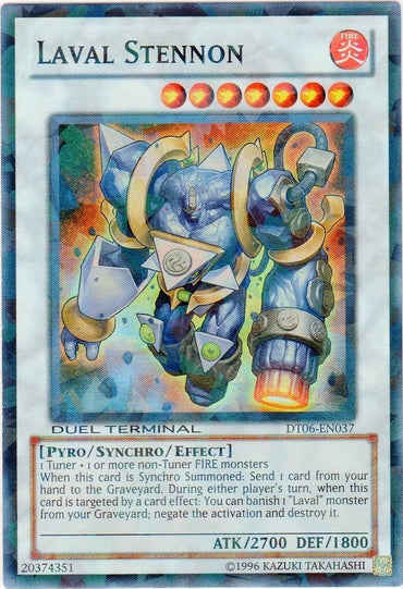 Laval Stennon [DT06-EN037] Super Rare 