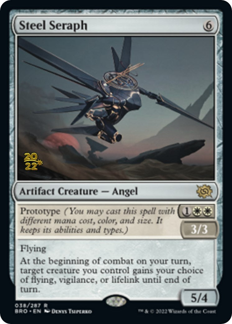 Steel Seraph [The Brothers' War Prerelease Promos] 