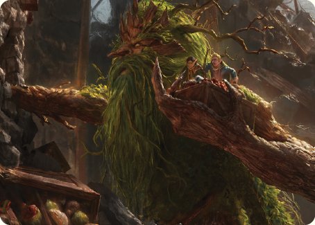 Treebeard, Gracious Host Art Card [The Lord of the Rings: Tales of Middle-earth Art Series] 