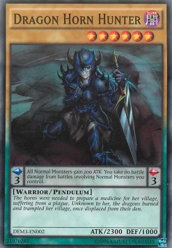 Dragon Horn Hunter [DEM3-EN002] Common 