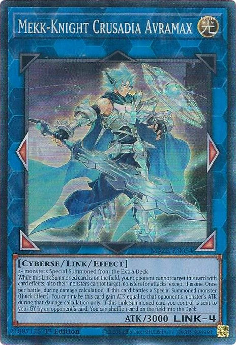 Mekk-Knight Crusady Avramax [MAZE-EN054] Collector's Rare 