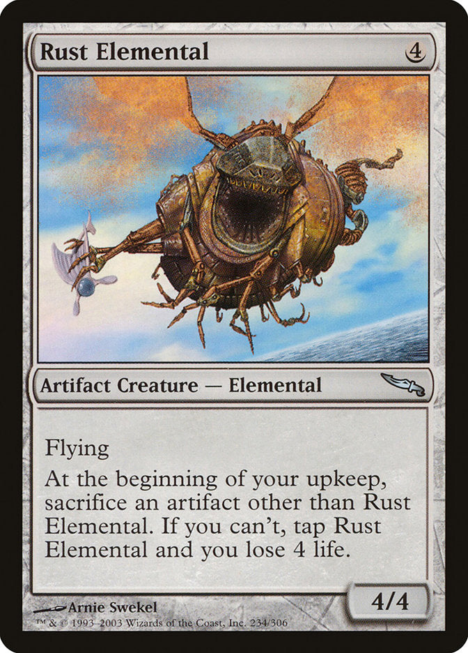 Rust Elemental [Mirrodin] 