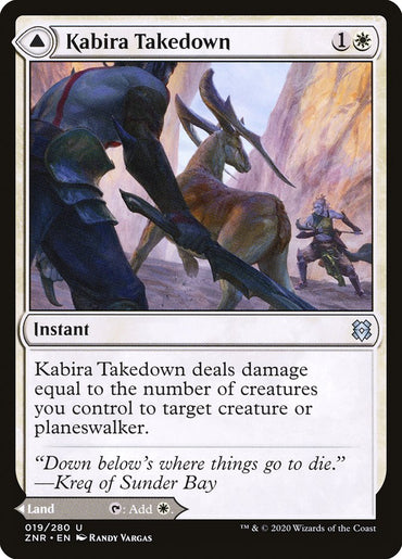 Kabira Takedown // Kabira Plateau [Zendikar Rising] 