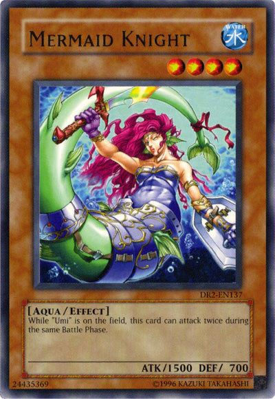 Mermaid Knight [DR2-EN137] Rare 